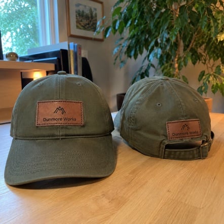 Leather Patch Trucker Hats